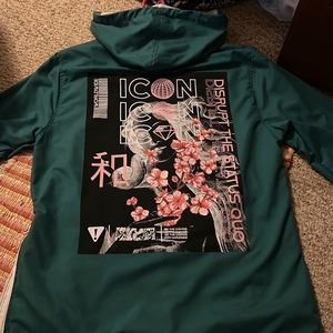 Japanese Cherry Blossom Windbreaker